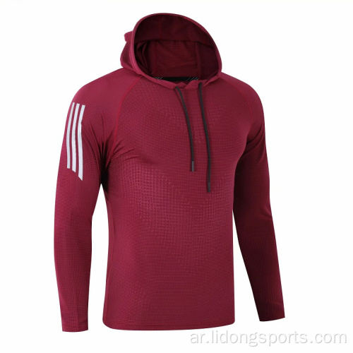 مخصص للرجال التمرين هوديي العضلات العضلات الرياضية الرياضة sweatshirt